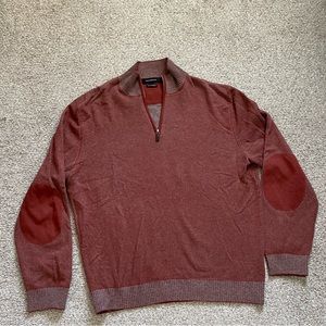 Ermenegildo Zegna 100% cashmere zip up sweater